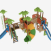 3d модель Дитячий ігровий комплекс (Т1408) – превью