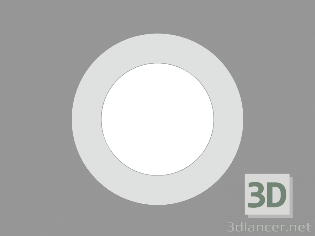 3 डी मॉडल एलईडी डाउनलाइट ज़िप डॉवलाइट राउंड (S5851) - पूर्वावलोकन