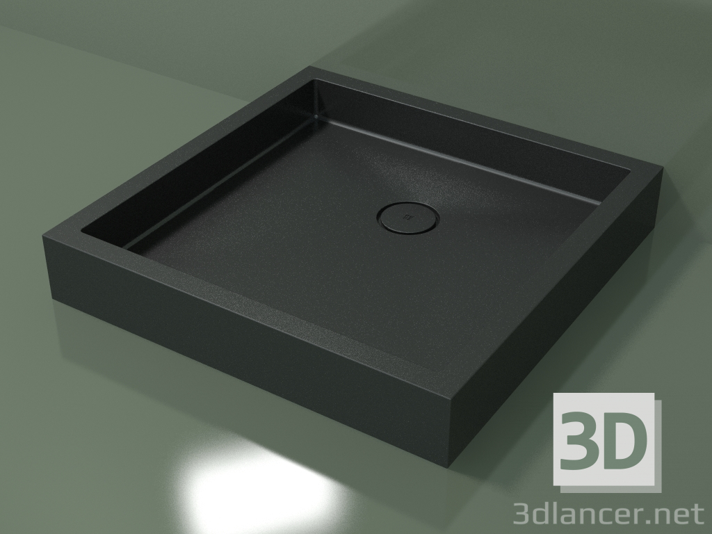 3D modeli Duş teknesi Alto (30UA0130, Deep Nocturne C38, 90x90 cm) - önizleme
