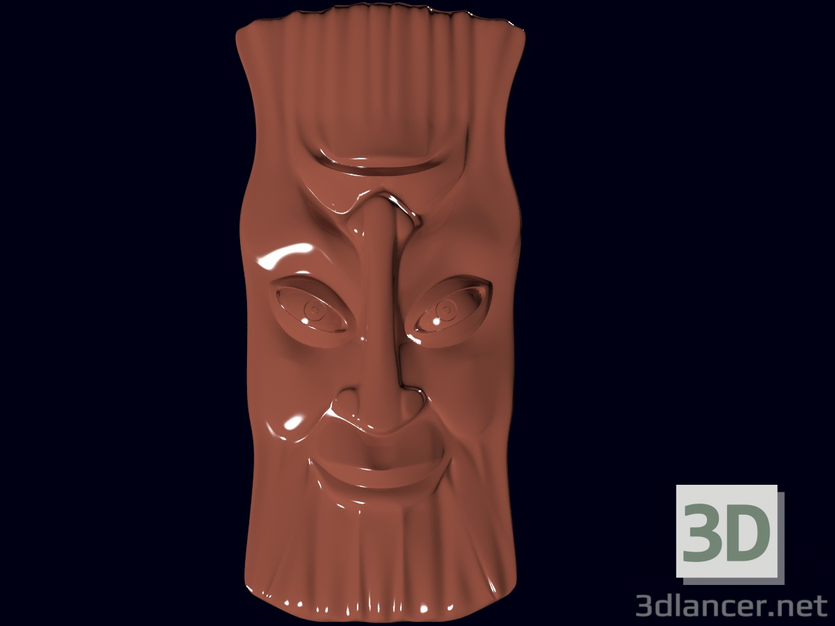 3 डी पाखंड का मुखौटा मॉडल खरीद - रेंडर