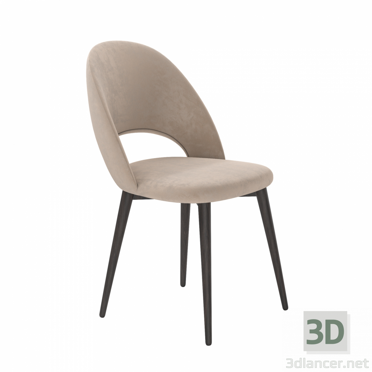modèle 3D Chaise "Pinot" Forpost-shop - preview