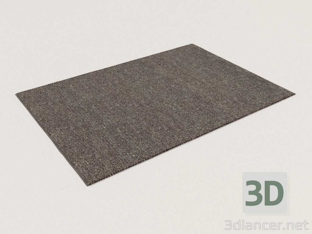3D Modell Teppich SUELO CHARCOAL - Vorschau