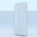 modèle 3D compartiment de coin armoire - preview