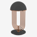 modèle 3D Lampe de table TURNER (noir) - preview