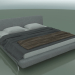 3D modeli Yatağın altında çift kişilik yatak Eterna 2000 x 2000 (2270 x 2470 x 780, 227ET-247) - önizleme