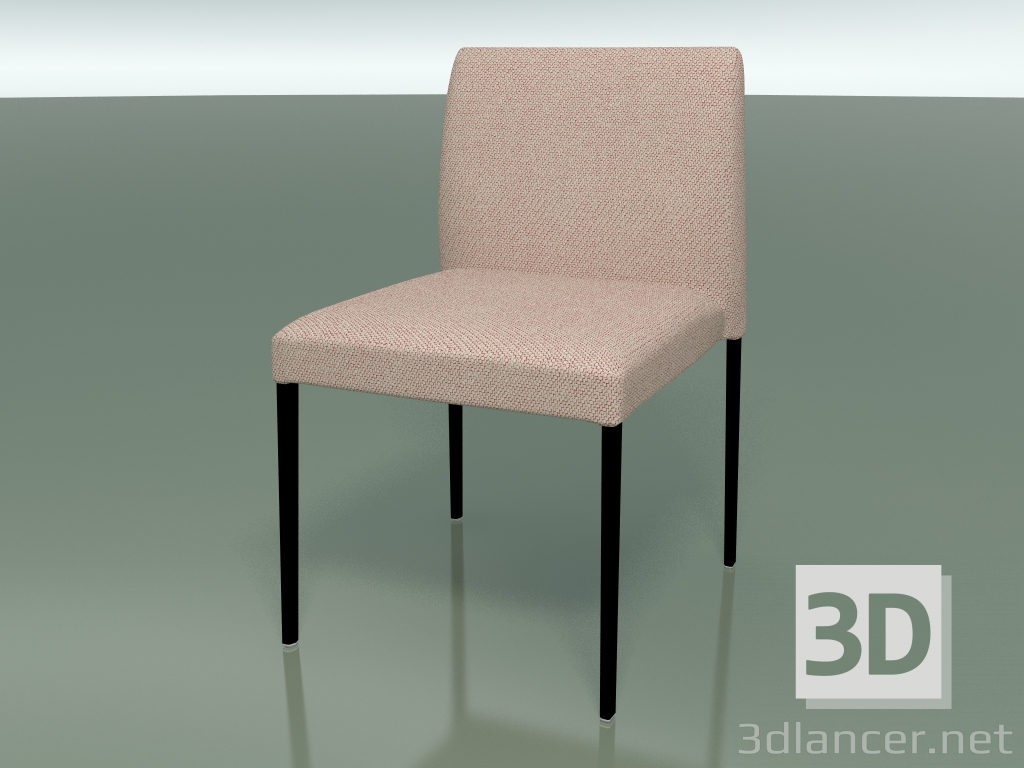 modello 3D Sedia impilabile 2700 (con rivestimento in tessuto, V39) - anteprima
