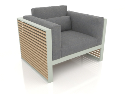 Кресло для отдыха с высокой спинкой (Cement grey)