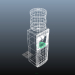 modello 3D Raffreddatore con acqua - anteprima