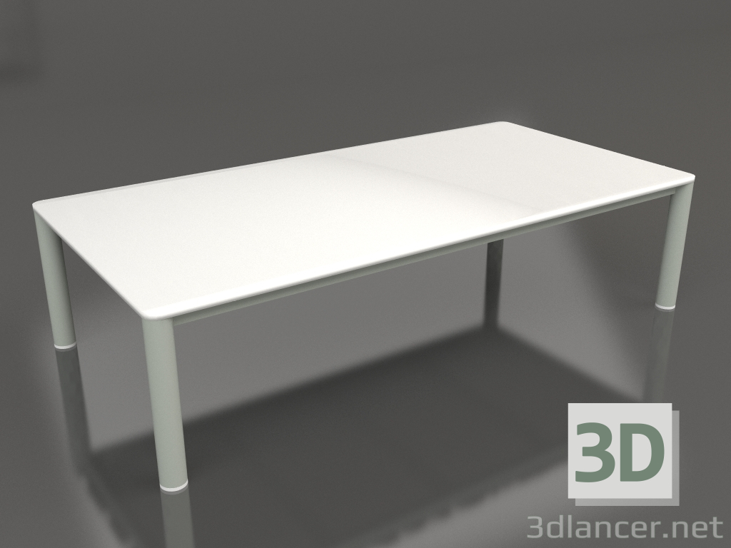 modello 3D Tavolino 70×140 (Grigio cemento, DEKTON Zenith) - anteprima