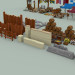 3d Medieval City Pack model buy - render