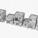 3d Комплект Середньовічне місто модель купити - зображення