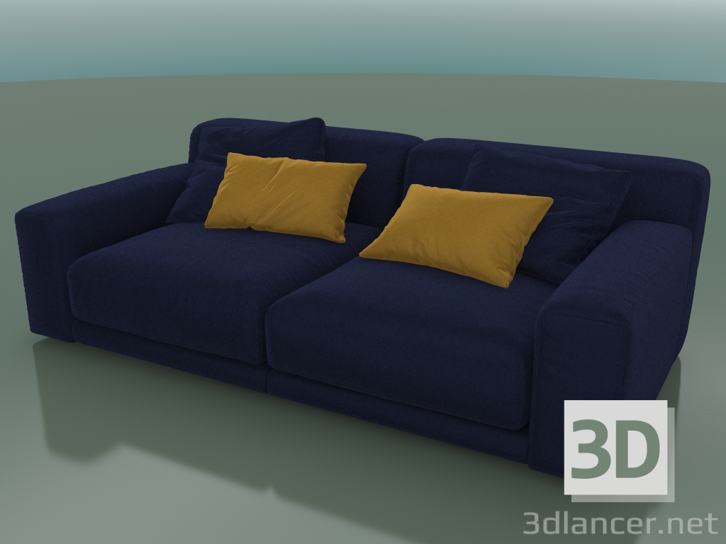 3D modeli Çift kişilik kanepe Tutto (2580 x 1440 x 770, 258TU-144) - önizleme