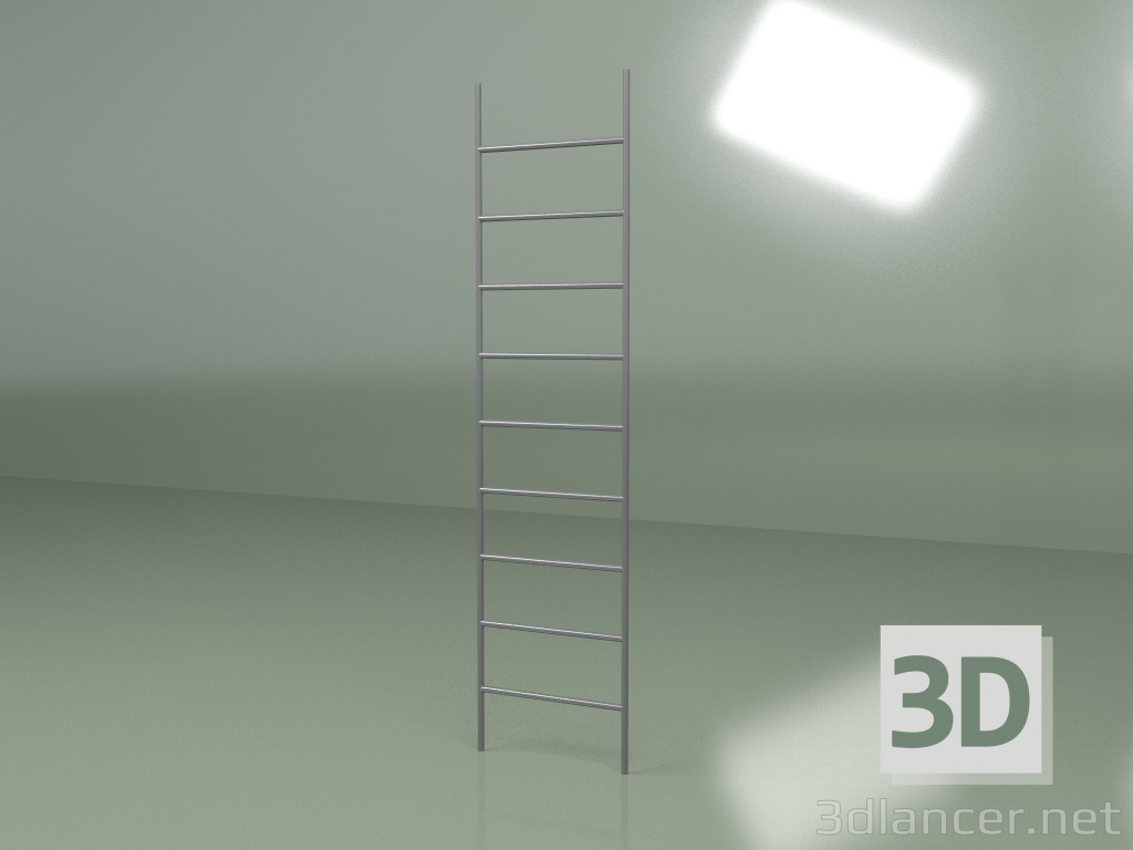 3D modeli Merdiven (koyu gri) - önizleme