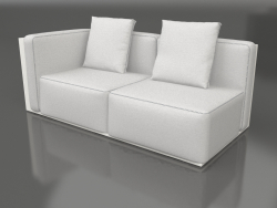 Sofa module, section 1 left (Agate gray)