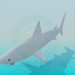 3D modeli Köpek balığı - önizleme