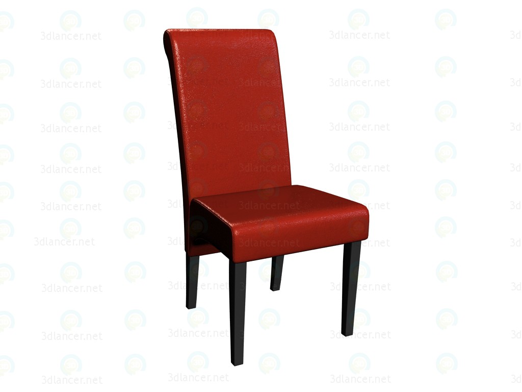3D modeli Sandalye "Isis kahve/yangın" - önizleme