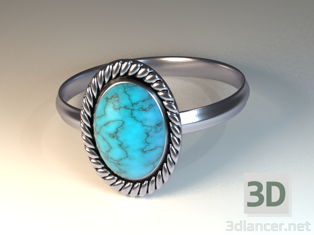 Modelo 3d Anel - preview