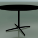modèle 3D Table ronde 5516, 5536 (H 74 - Ø 119 cm, Noir, V39) - preview