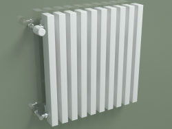 Vertical radiator RETTA (10 sections 500 mm 60x30, white glossy)