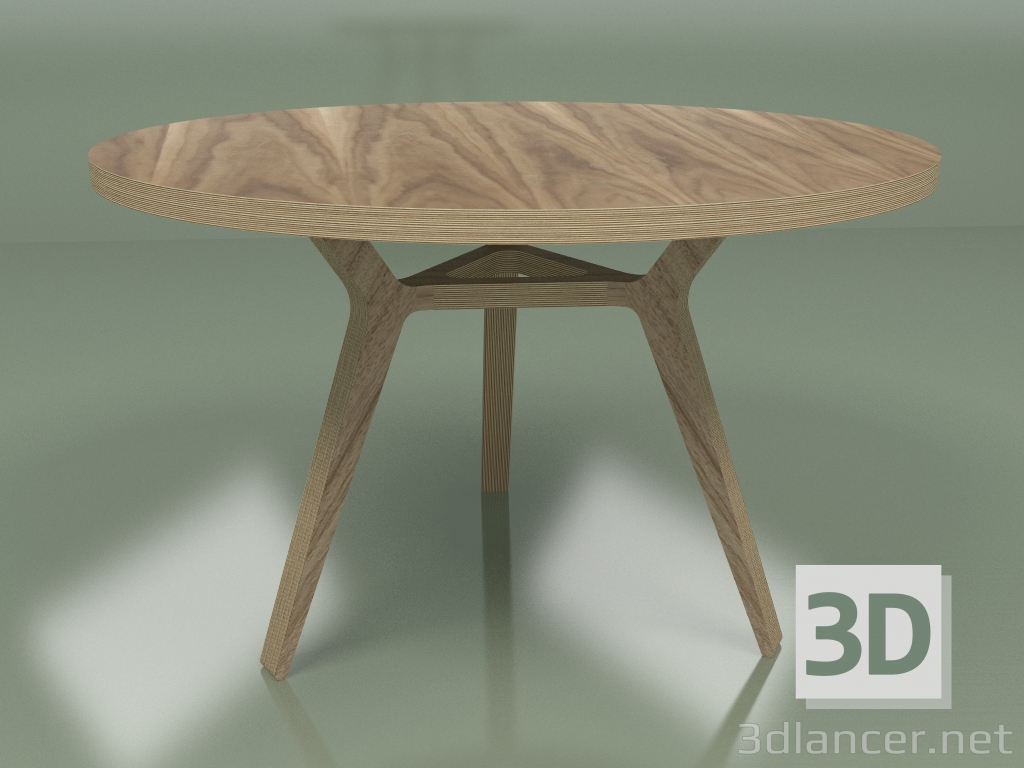 3d model Dining table Taby New Walnut (1200) - preview