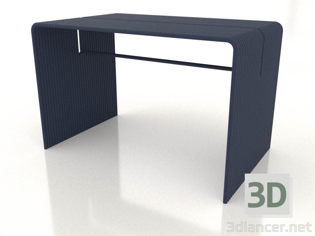 3d model Dining table (blue) - preview