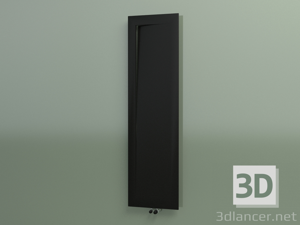modèle 3D Radiateur IMMAGINA (1800x500, noir mat) - preview