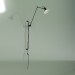 3d model Lámpara de pared Bernard-Albin Gras Style (negro) - vista previa