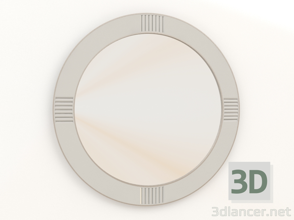 3d model Round mirror (C320) - preview