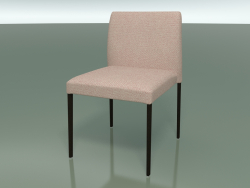 Stackable chair 2700 (with fabric upholstery, Wenge)
