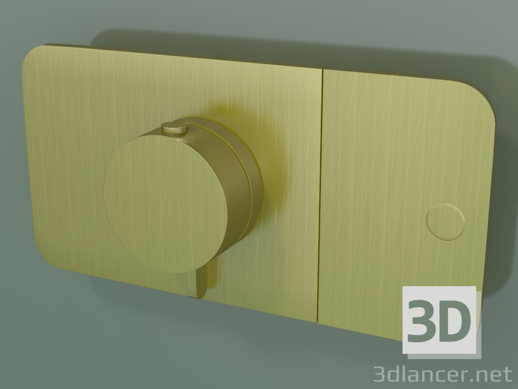 3D modeli Duş bataryası, 1 çıkış (45711950) - önizleme