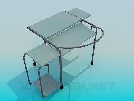 3d model Table for PC - preview