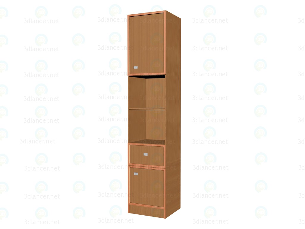 3d model Section 2 doors, 1 box A228 - preview