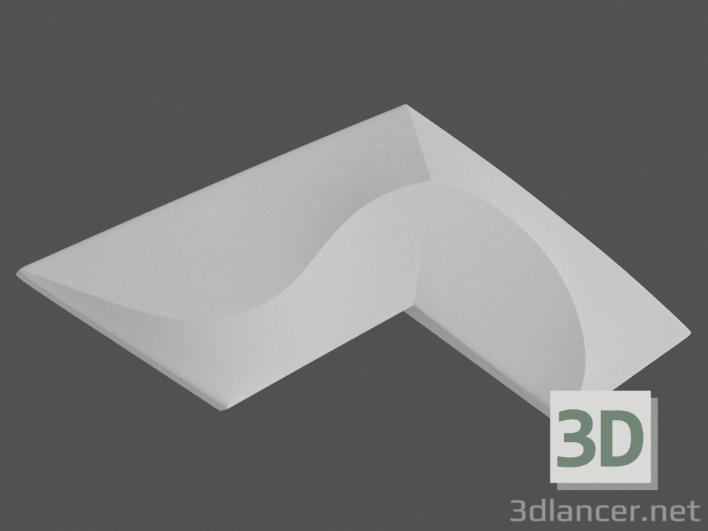 3D modeli Mercan 3B Paneli - önizleme