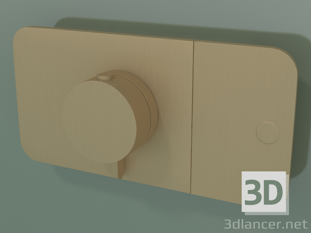 3D modeli Duş bataryası, 1 çıkış (45711140) - önizleme