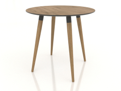 Mesa de comedor BRUNO 800x800x750 mm (roble natural)