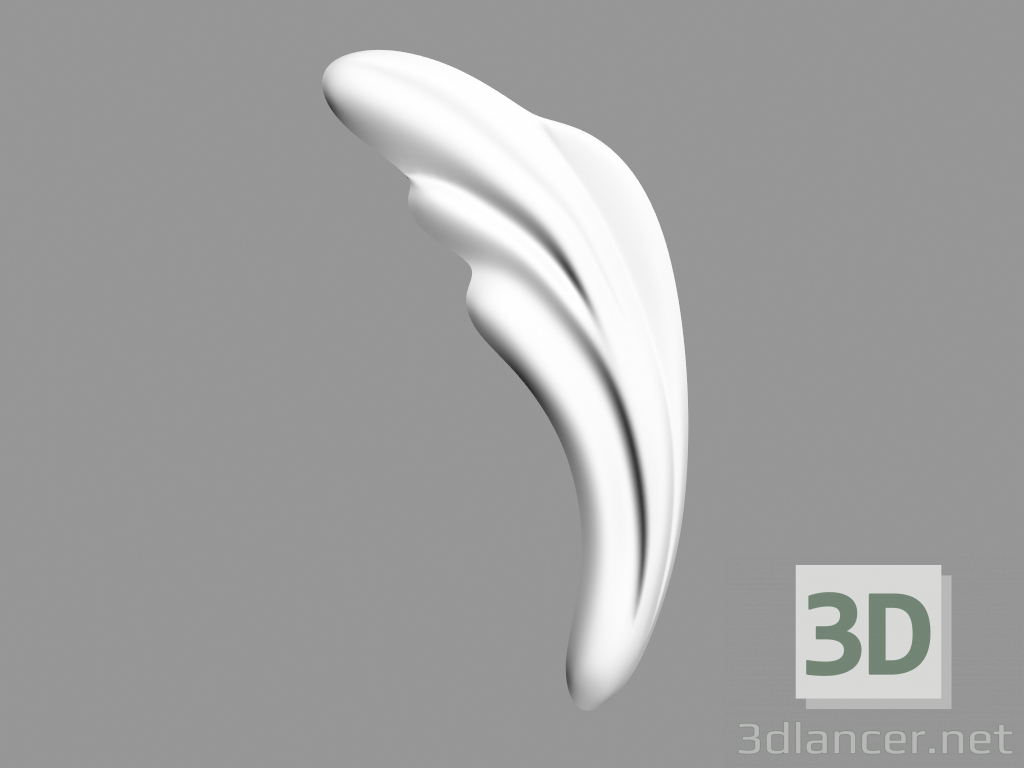 3D Modell Wanddekoration (F50) - Vorschau