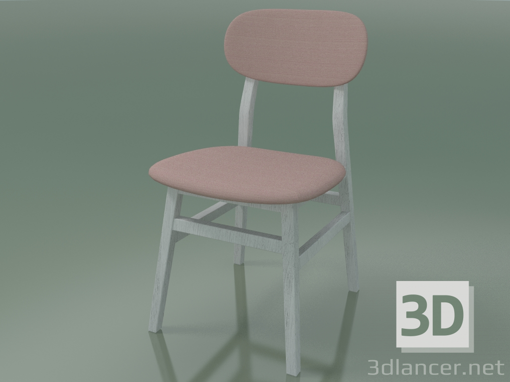 modello 3D Sedia da pranzo (223, bianca) - anteprima