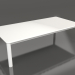 modello 3D Tavolino 70×140 (Bianco, DEKTON Zenith) - anteprima