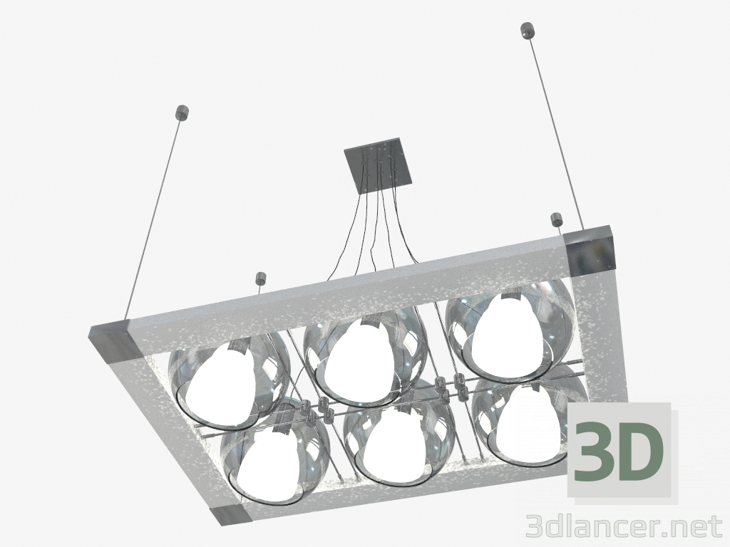 modèle 3D Pendentif lustre Palla (803161) - preview