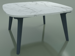 Dining table (231, Marble, Blue)