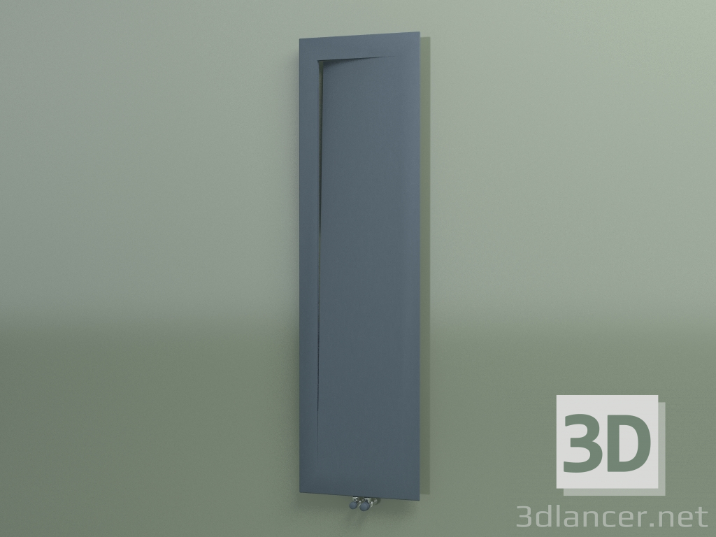 modèle 3D Radiateur IMMAGINA (1800x500, colombe bleu mat) - preview