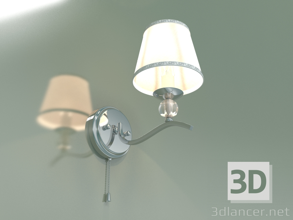3d model Sconce Sortino 60097-1 (chrome) - preview