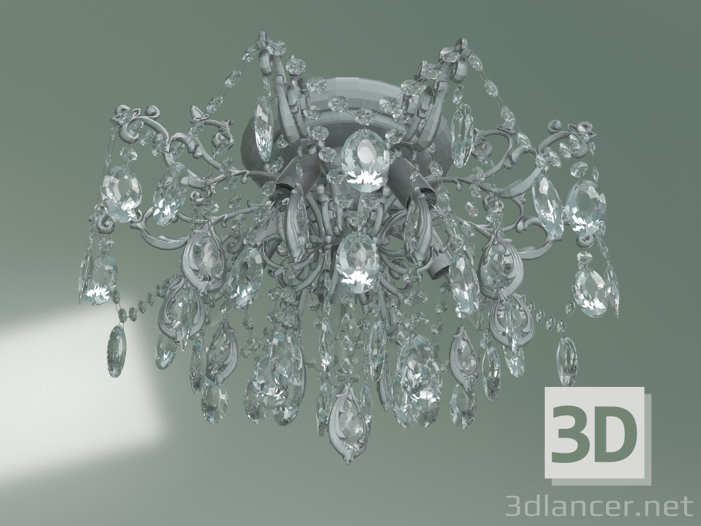 3d model Ceiling chandelier 276-5 (Strotskis) - preview