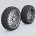 3d Car wheel model buy - render