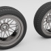 3D Araba tekerleği modeli satın - render
