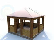 Un summerhouse simple y práctico