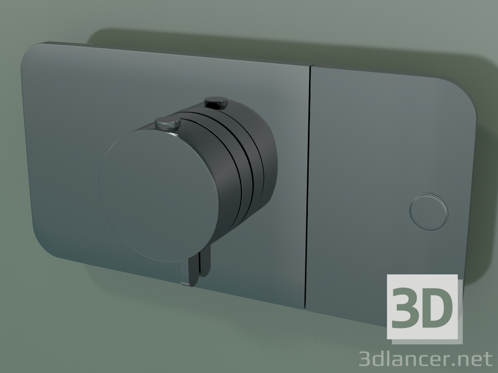 modello 3D Rubinetto doccia, 1 uscita (45711330) - anteprima