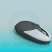 modello 3D Mouse del computer wireless - anteprima