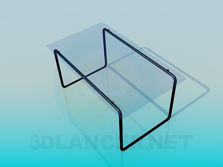 modèle 3D Table basse dans un style minimaliste - preview