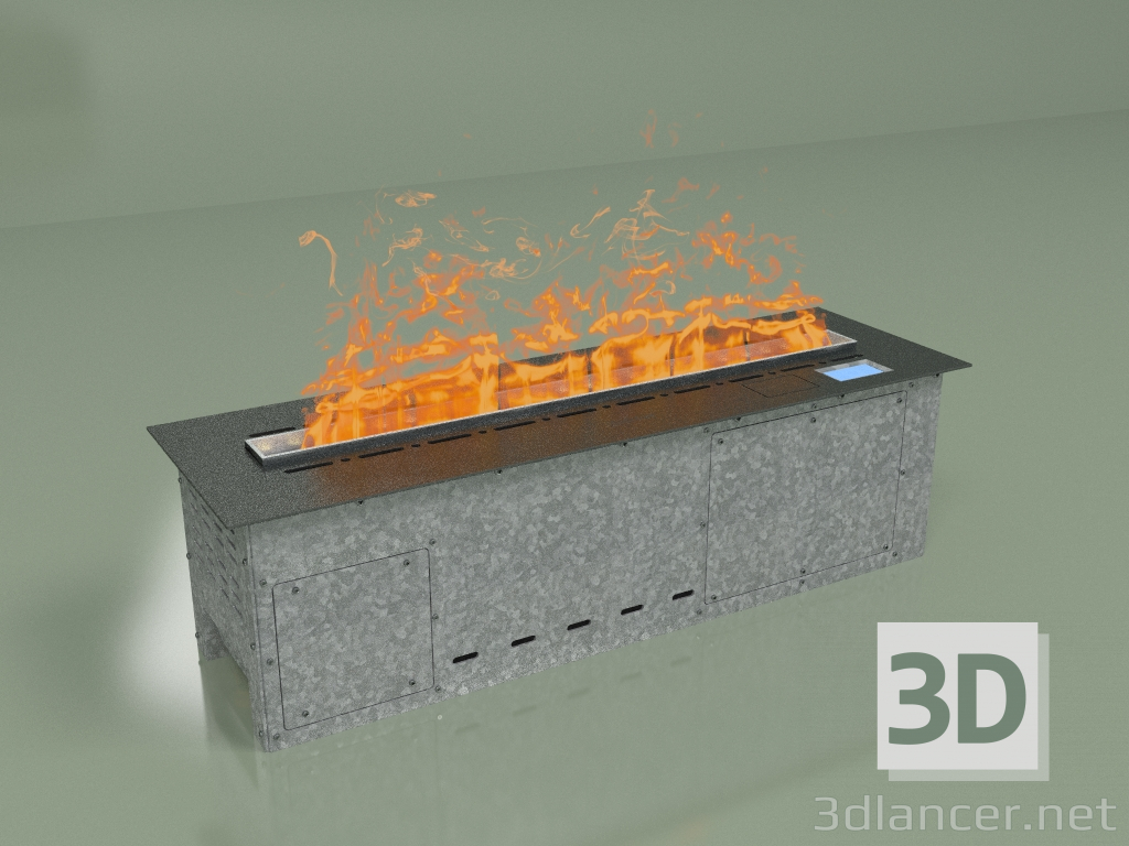 modèle 3D Foyer vapeur Vepo 800 (noir mat) - preview